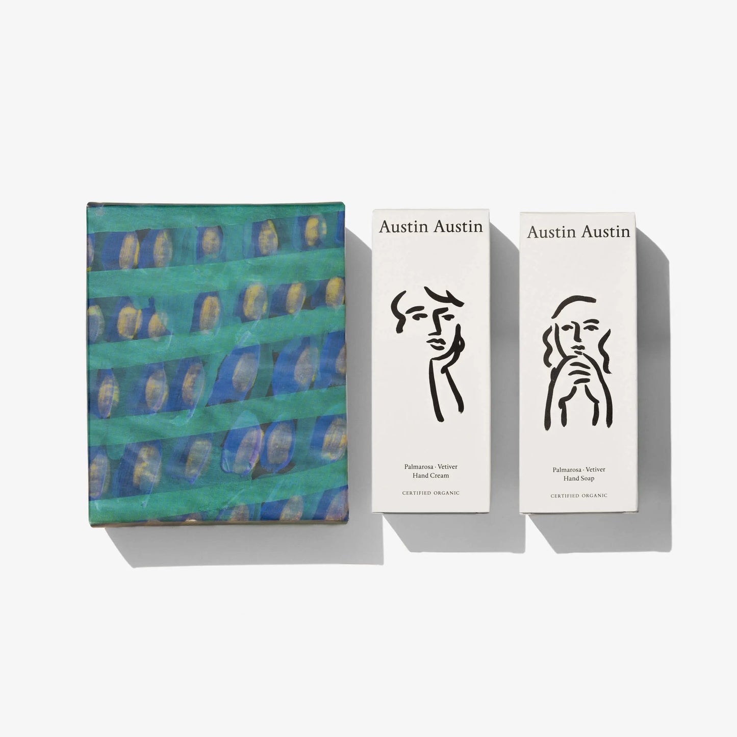 Palmarosa & Vetiver Hand Soap & Hand Cream Gift Set Austin Austin