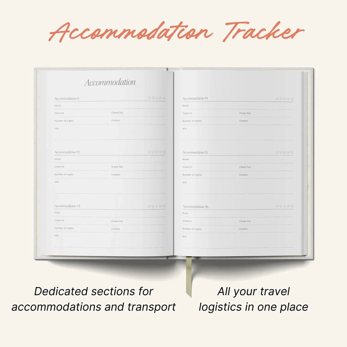 Yop & Tom Travel Planner | A5 Hardback Mountain Escape Yop & Tom