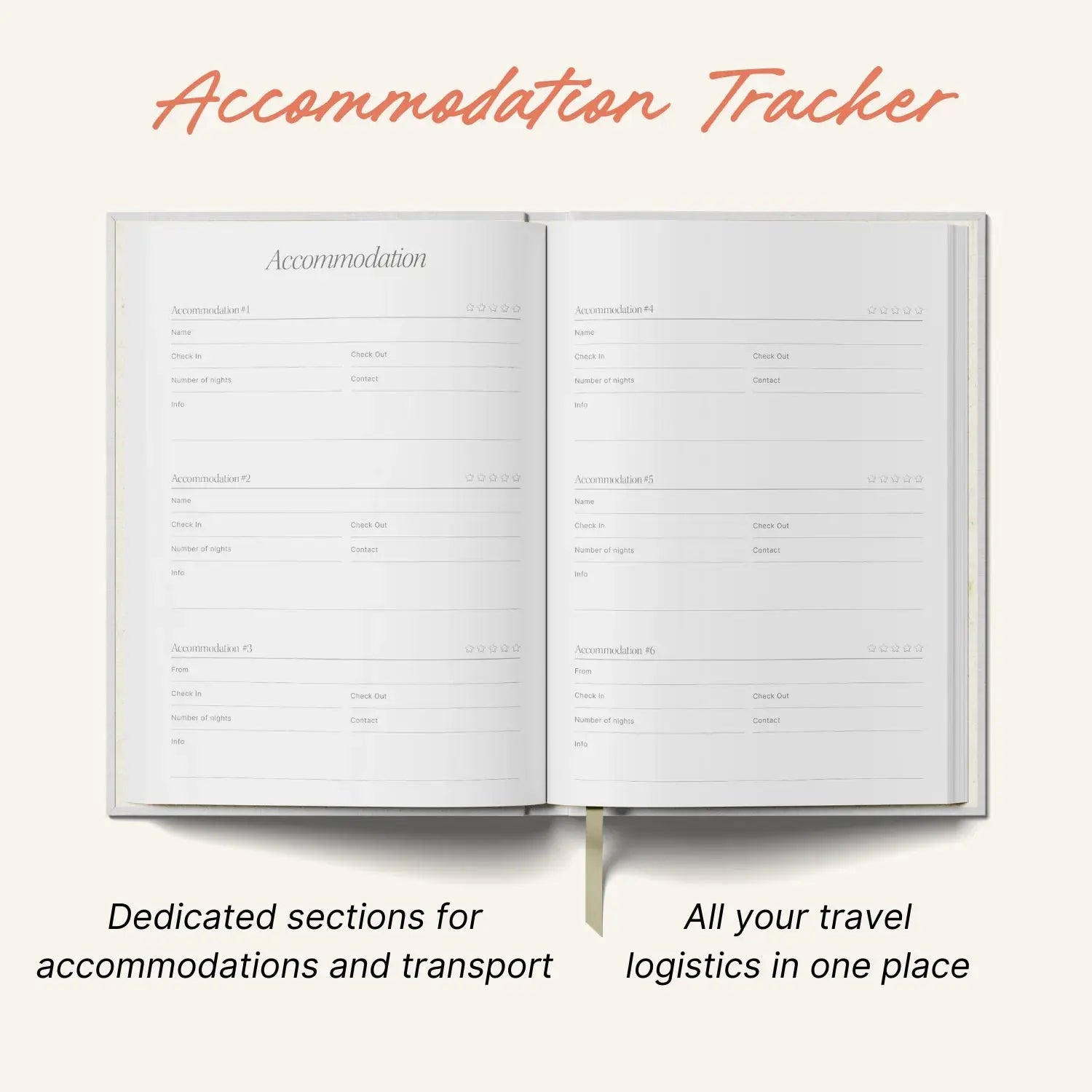 Yop & Tom Travel Planner | A5 Hardback Mountain Escape Yop & Tom