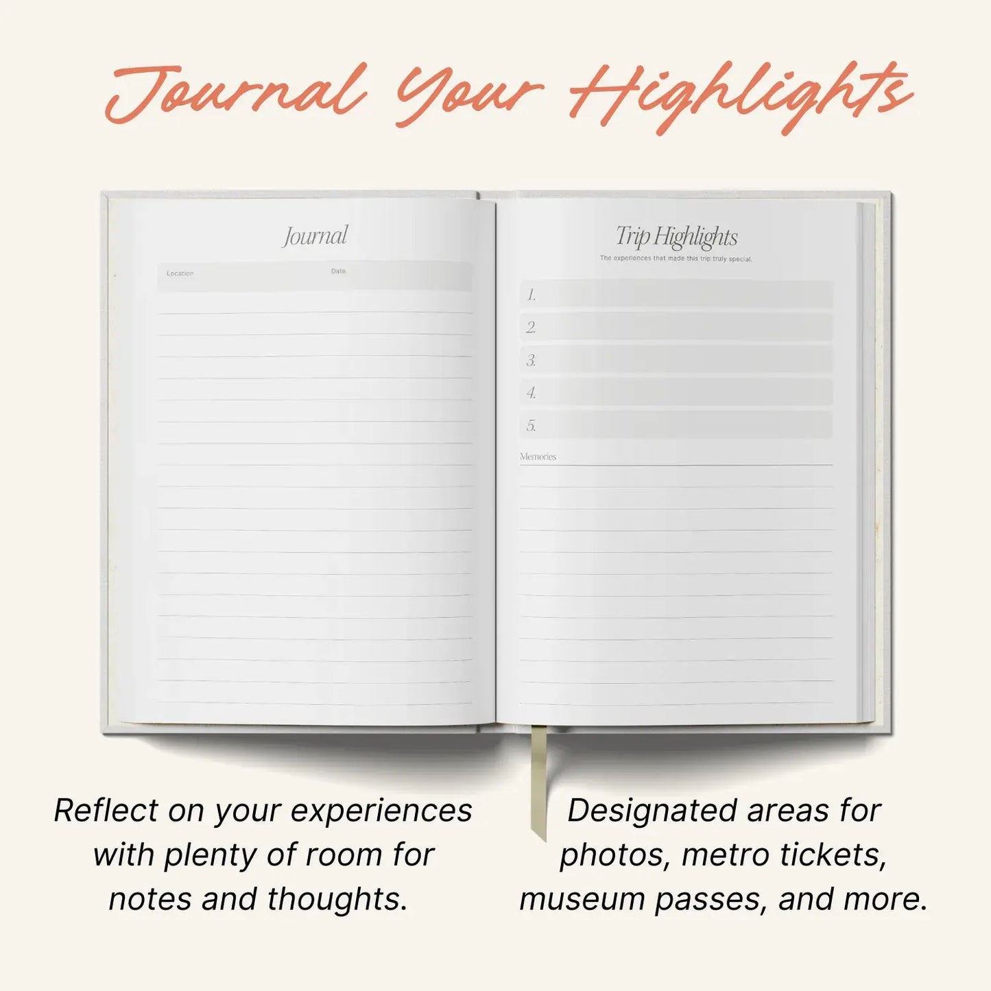 Yop & Tom Travel Planner | A5 Hardback Mountain Escape Yop & Tom