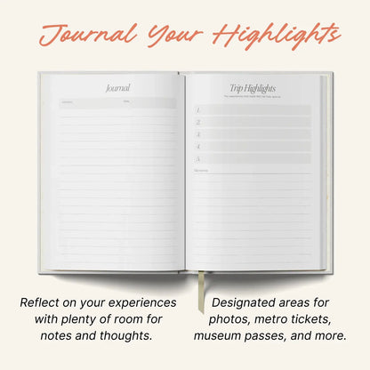 Yop & Tom Travel Planner | A5 Hardback Mountain Escape Yop & Tom