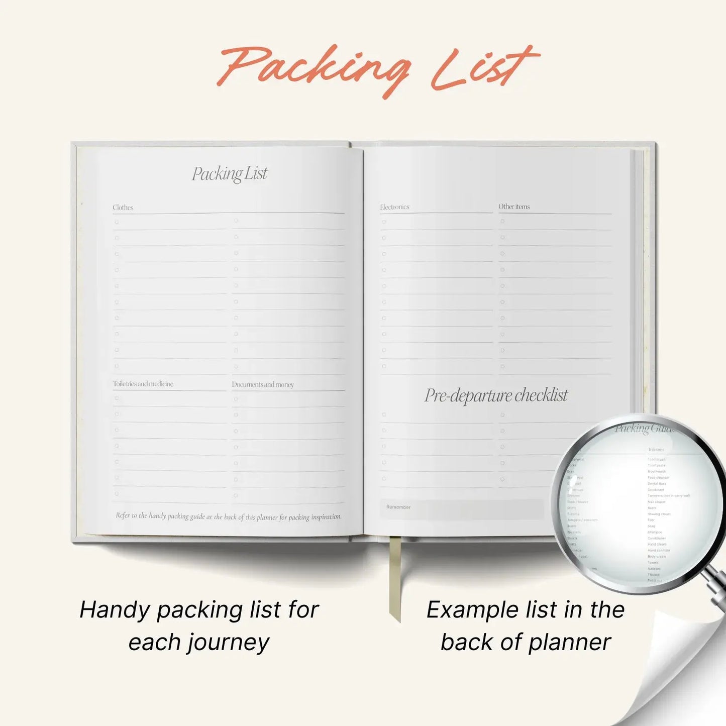 Yop & Tom Travel Planner | A5 Hardback Mountain Escape Yop & Tom