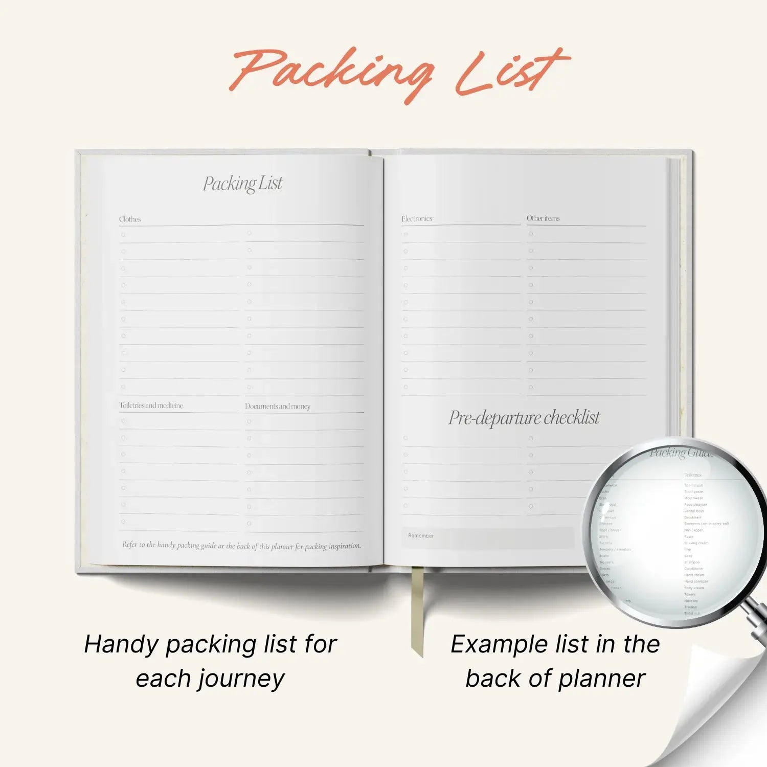 Yop & Tom Travel Planner | A5 Hardback Mountain Escape Yop & Tom