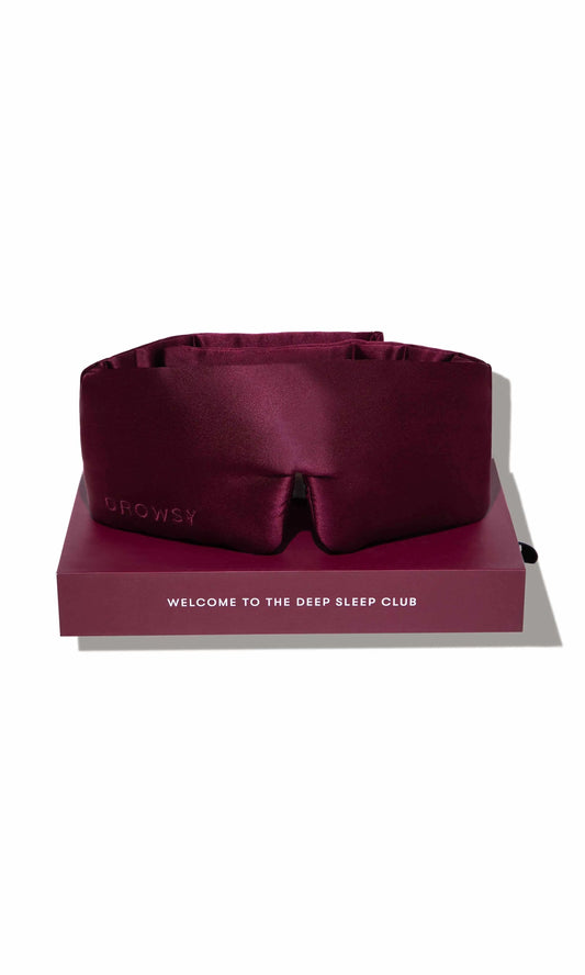 DROWSY The Silk Sleep Mask | La Vie En Rouge
