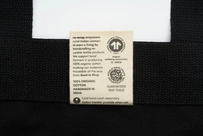 The School of Life Emotional Baggage Tote Bag | Black The School of Life