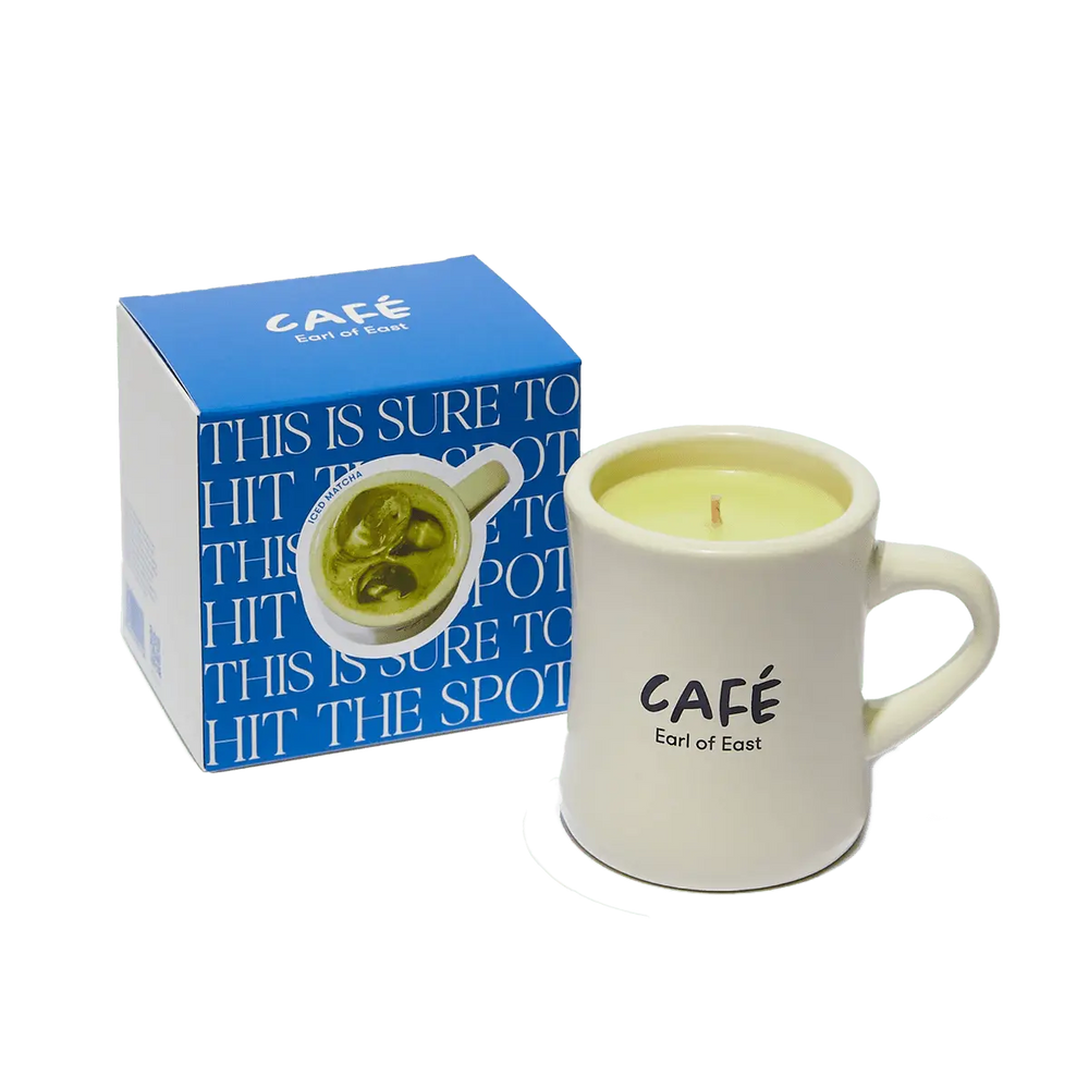 Earl of East Café Candle | Iced Matcha - 300ml