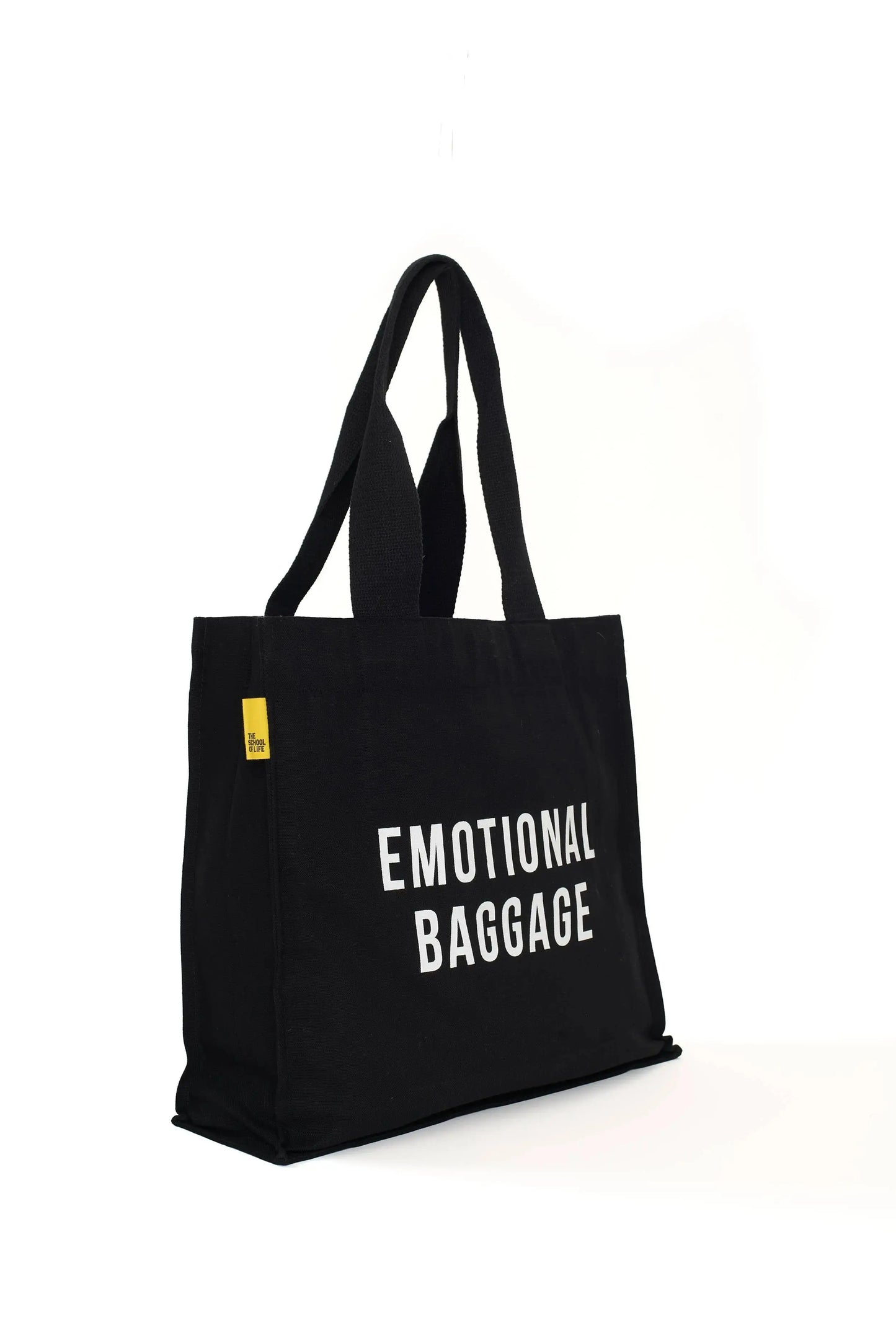 The School of Life Emotional Baggage Tote Bag | Black The School of Life