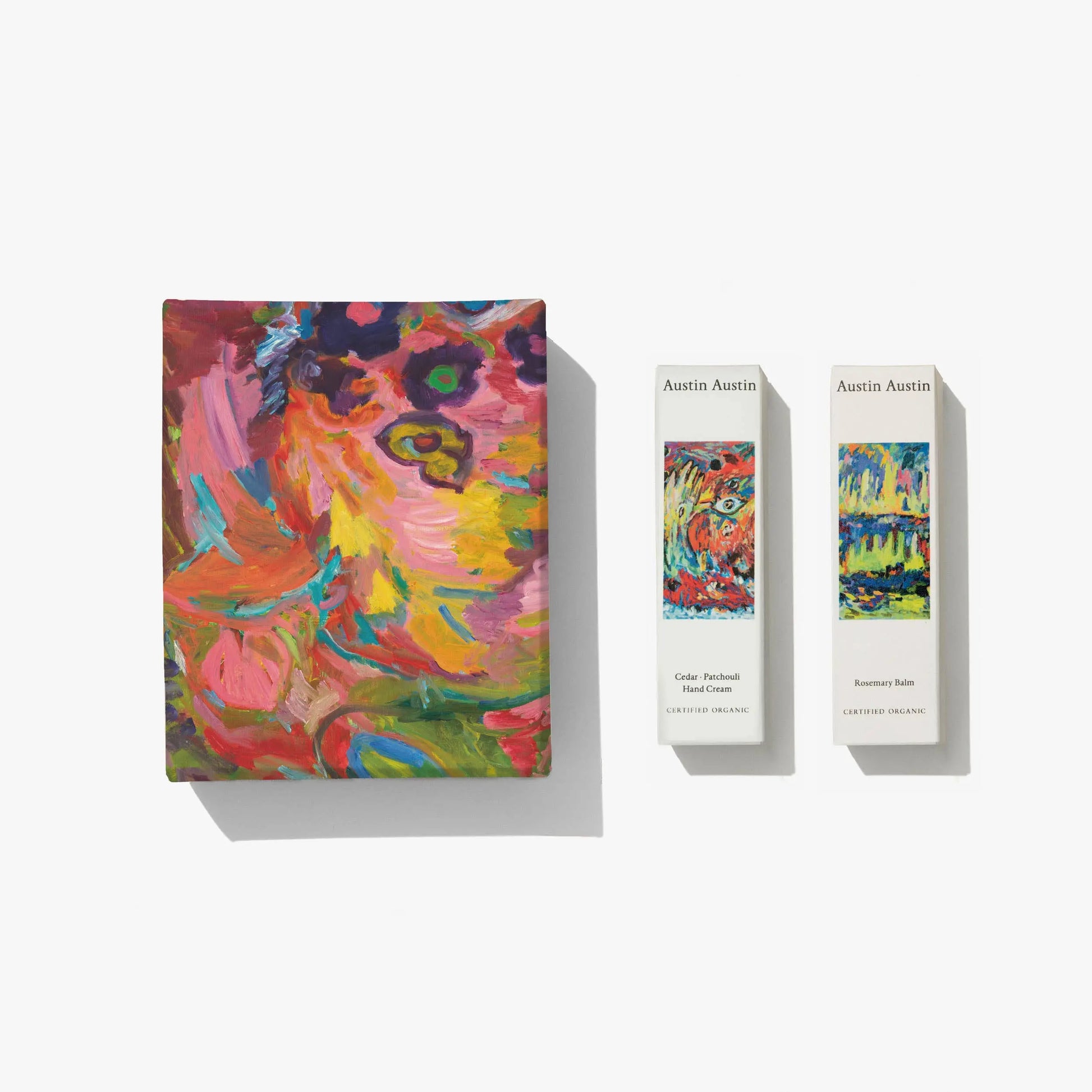 Rosemary Balm and Cedar & Patchouli Hand Cream Gift Set Austin Austin