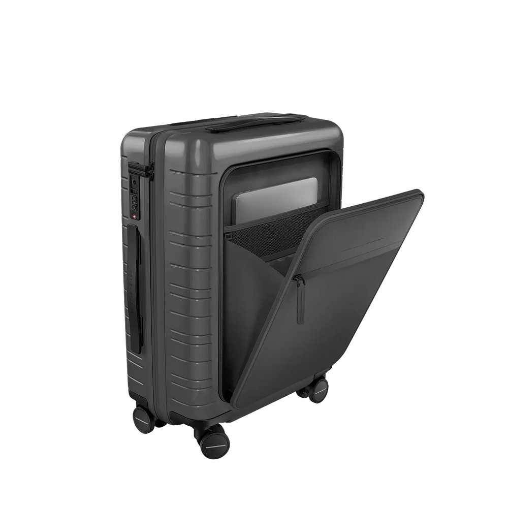 M5 Essential Cabin Luggage | Glossy Graphite 37L