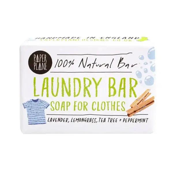 Paper Plane Laundry Bar | Soap for Clothes On The Go