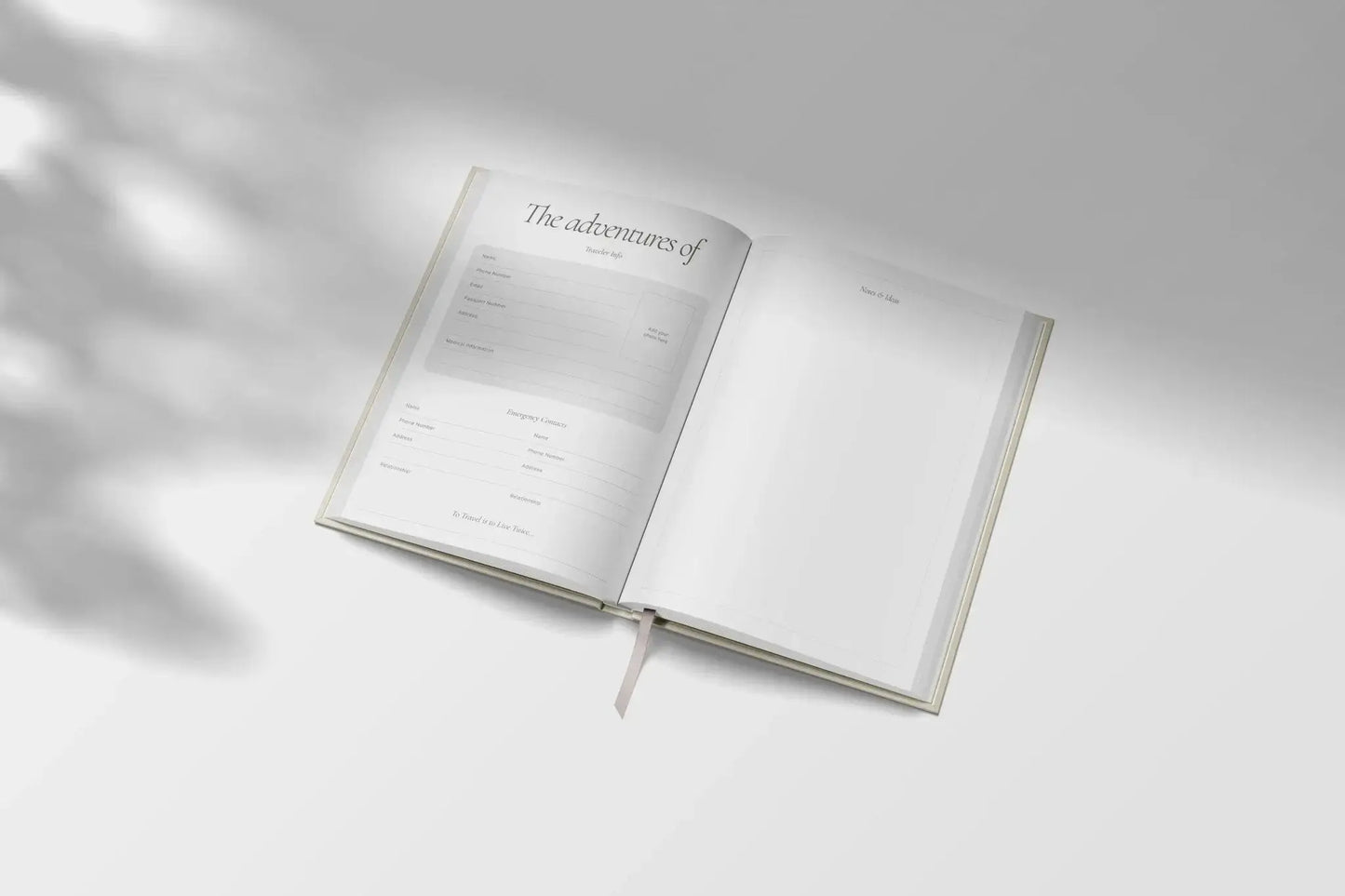 Travel Planner - A5 Hardback | Sunset Dream Yop & Tom