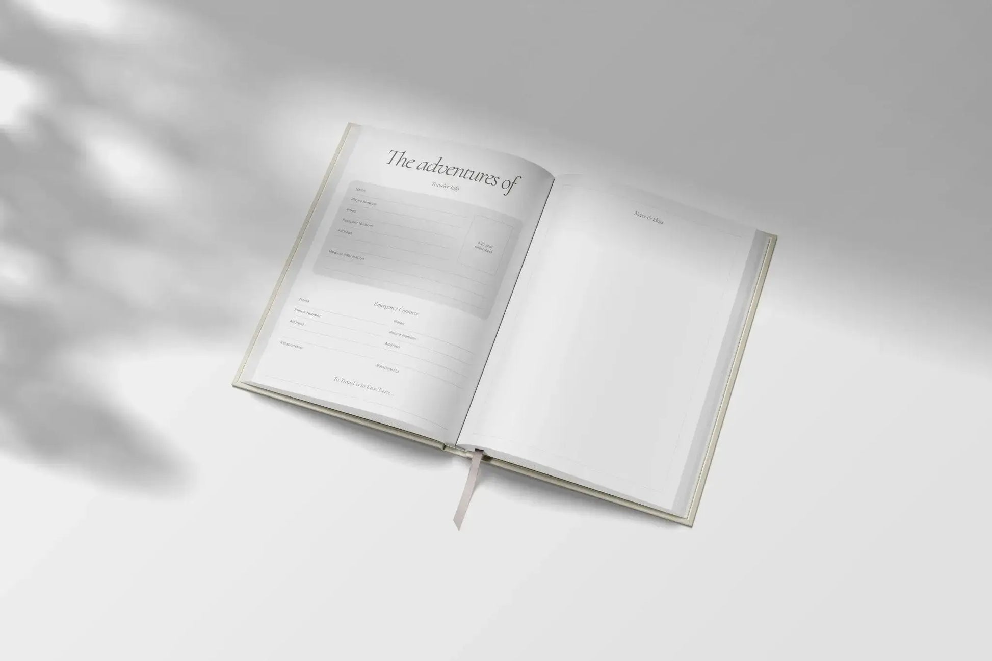 Travel Planner - A5 Hardback | Sunset Dream Yop & Tom